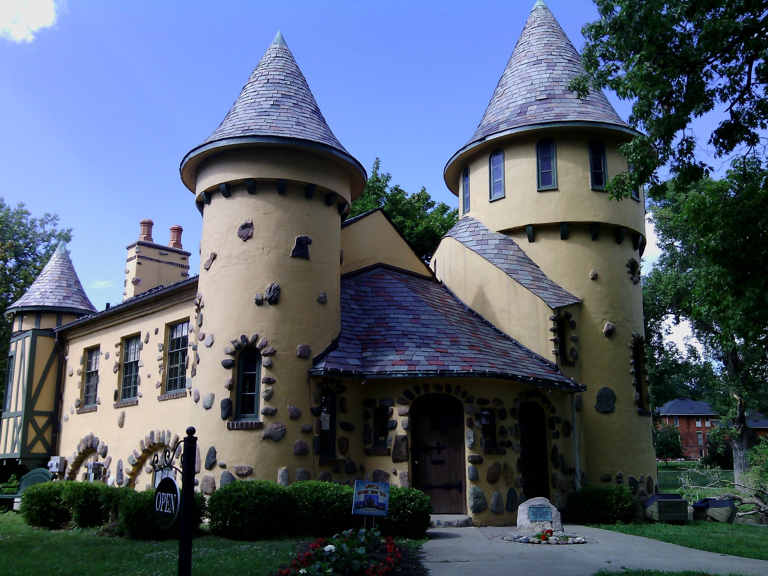 replica of Norman chateau