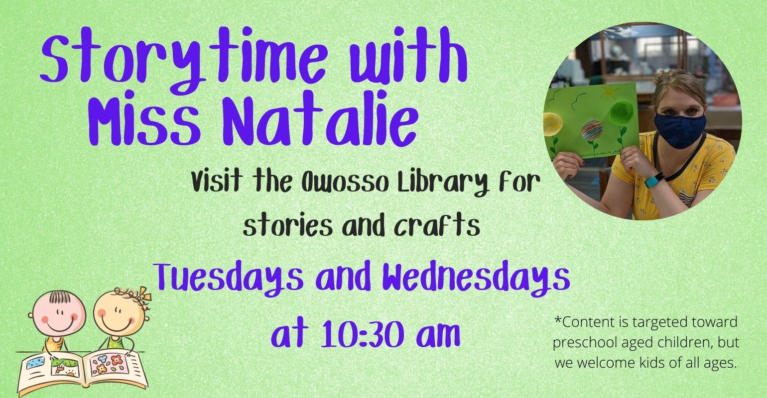 flyer for storytime