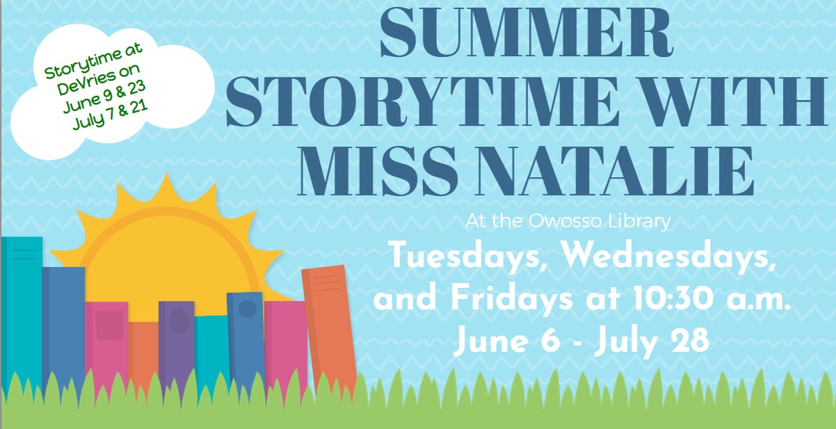 summer storytime at owosso