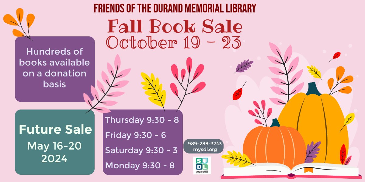 Image of Friends of the Library fall book sale