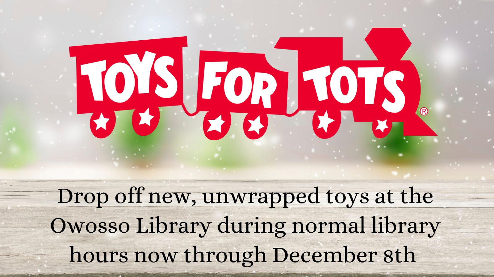 toys for tots train