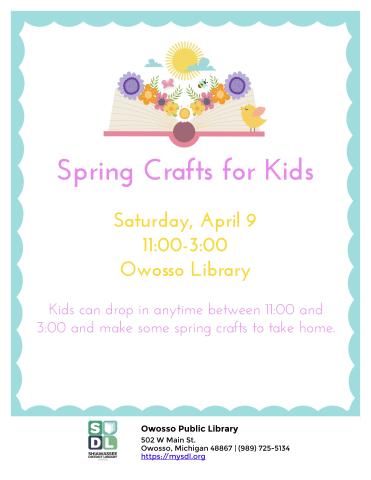 drop in craft time for kids