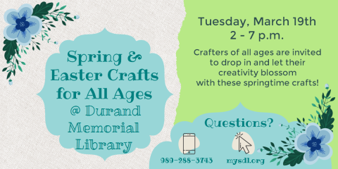 Image of Spring and Easter crafts for all ages