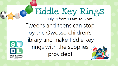Fiddle Key Rings