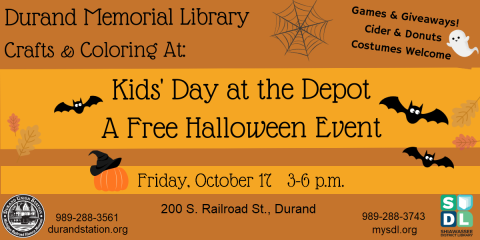 Image of Kids' Day at the Depot Sep. 17 from 3 to 6 pm