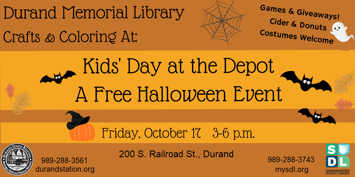 Image of Kids' Day at the Depot Sep. 17 from 3 to 6 pm