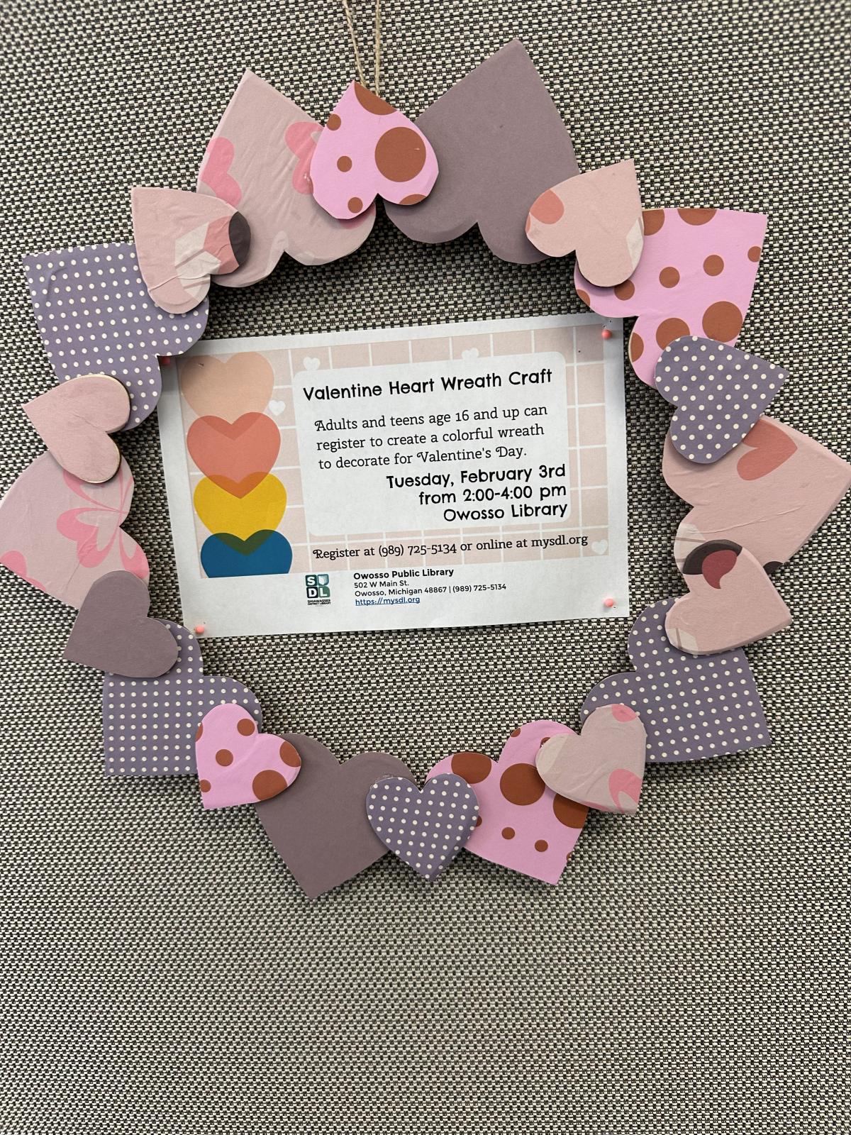 photo example of finished wreath